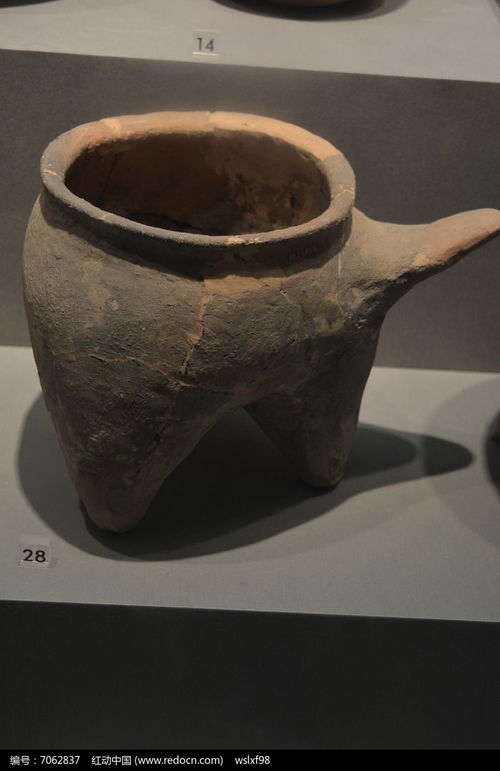 商朝時期陶鬲高清圖片下載 紅動網