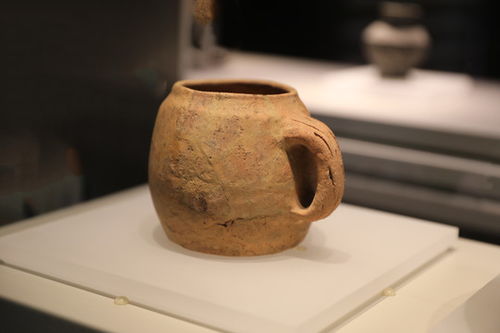 灰陶圈足杯 文物考古、文化藝術(shù)與攝影素材的完美融合